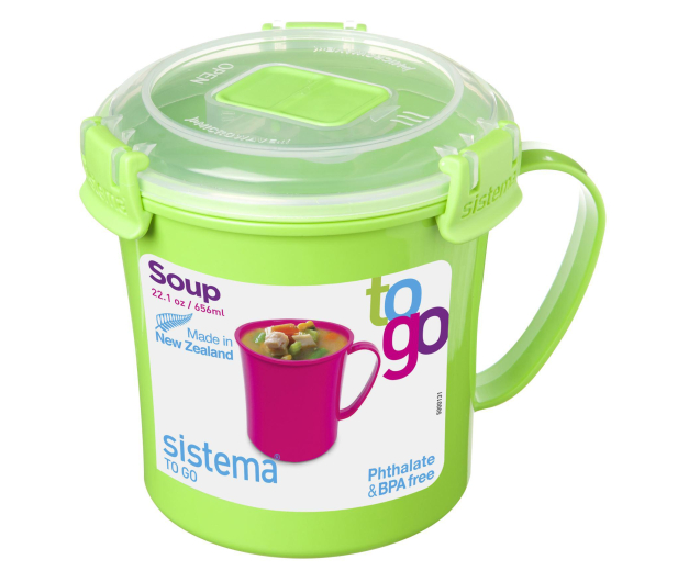 SISTEMA Kubek na zywnosc do mikrofali 656ml (1107) - 1477813 - zdjęcie 2